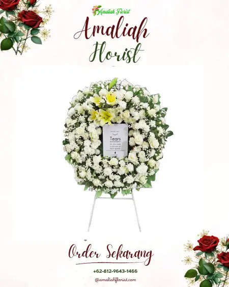 Krans Bunga Duka Telukambulu